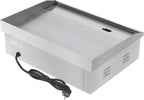 3000W Commercial Electric Teppanyaki Grill Countertop Flat Top Griddle