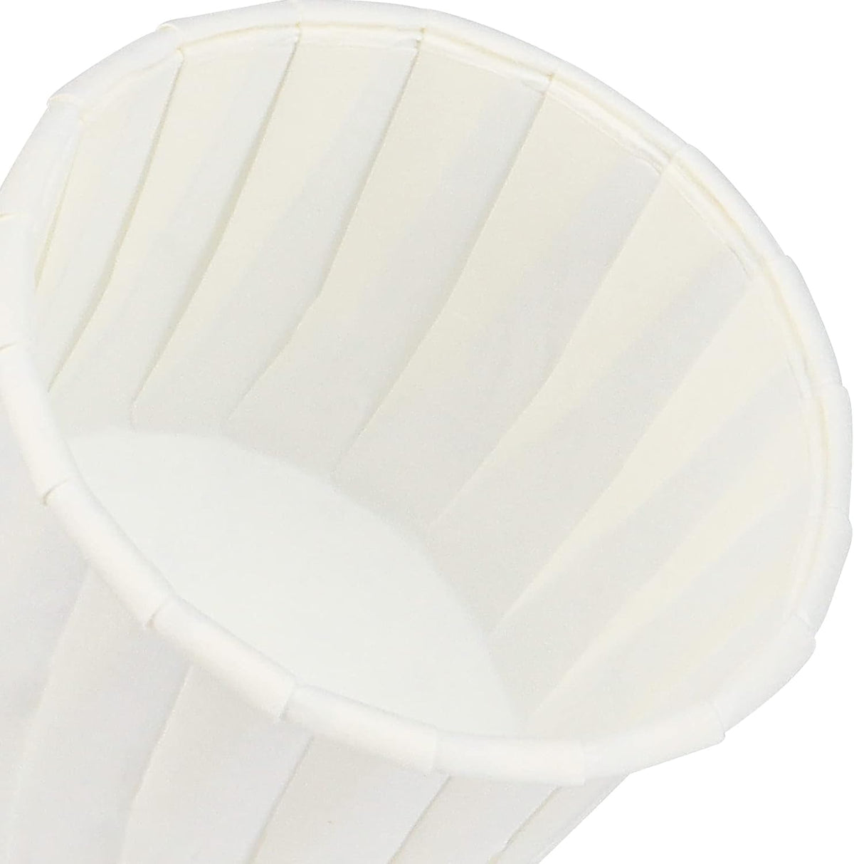 1000 Pack 2 oz Paper Souffle Portion Cups, Disposable Condiments Sample Cup Snack Cups for Measuring, Jello Shots