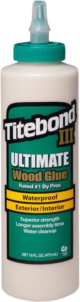 III Ultimate Wood Glue, 16-Ounces #1414