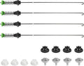 Upgraded W11130362 WTW5000DW1 WTW5000DW3 MVW4505MW0 Washer Damper Suspension Rods, 4-Pack Replacement for MVWX655DW0 MVWX655DW1 MVWX655DW2 MVWC565FW0 MVWC565FW1 MVWC565FW2 (59cm/23.4in)