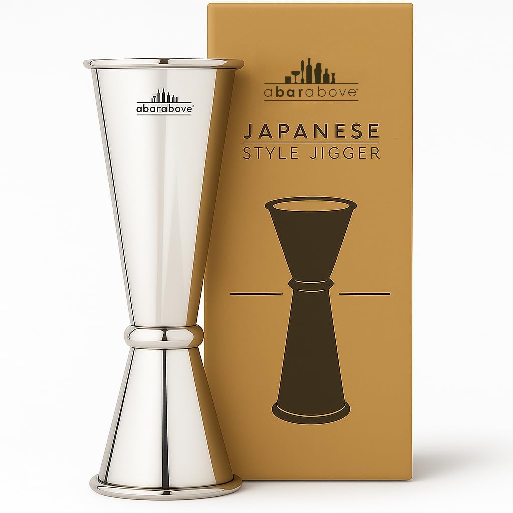 Japanese Style Jigger, 10 Measurements, Stainless Steel