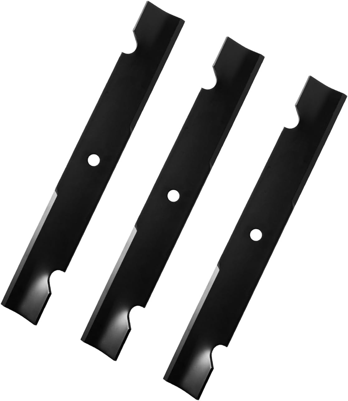 (3 Pack) Replacement Lawn Mower Blades for OEM 038-0005-00, Compatible with 54'' Cut Bad Boy Mower