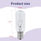 2-Pack 4713-001013 40W Incandescent Light Bulb Replacement for Samsung Microwave