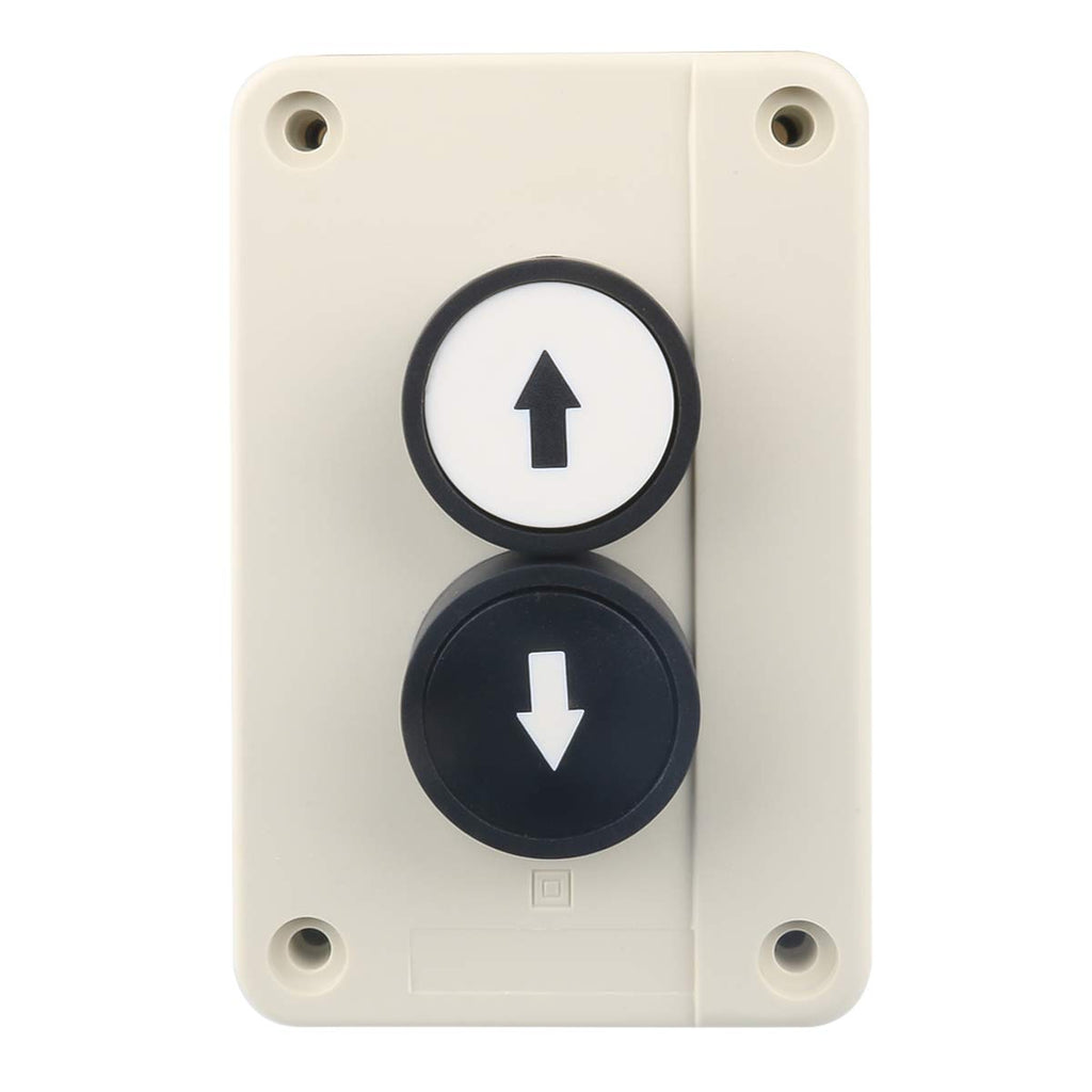 Push Button Switch Station Momentary NO White, NO Black, 660V 10A