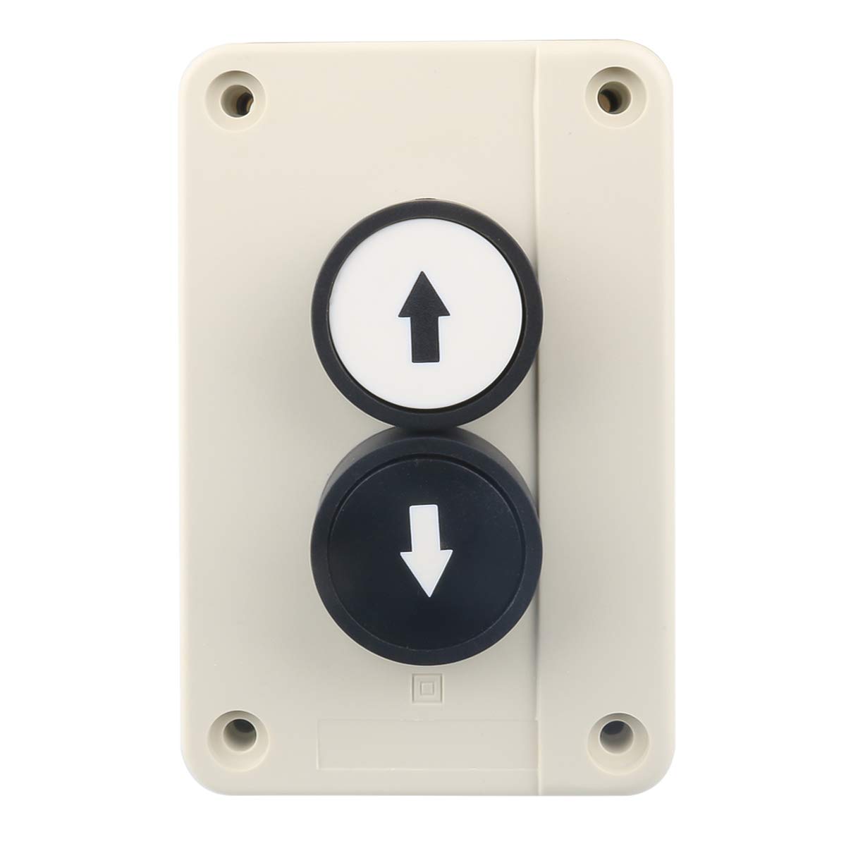 Push Button Switch Station Momentary NO White, NO Black, 660V 10A