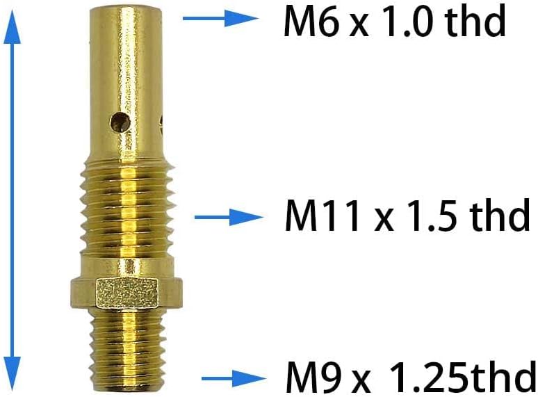 MIG Welder Nozzle Tips .030", Compatible with Lincoln and More