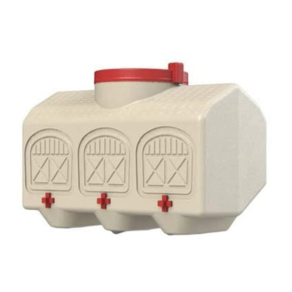OverEZ Automatic Chicken Waterer with No Spill System, Outside and Inside Poultry Drinker, Large 12 Gallon High