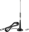 Long Range 27MHz Magnetic Base CB Radio Antenna with PL-259 BNC Male Connector for Mobile/Car Radio Cobra Midland