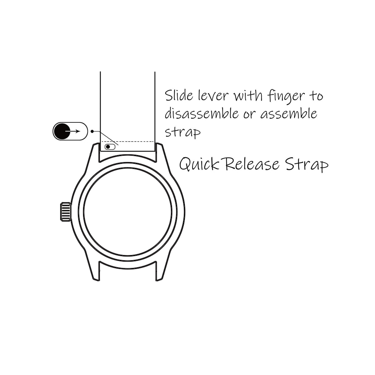 20mm Quick Release Spring Bars, Pins for 20mm Watch Band