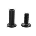 Savagrow 20 Sets M5 x 16mm Black Binding Post Screws,Hex Drive Rivet Socket
