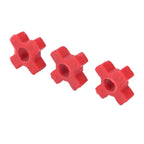 MAVIS LAVEN Honey Extractor Bushing Connectors, 10-Pack Red Polyurethane