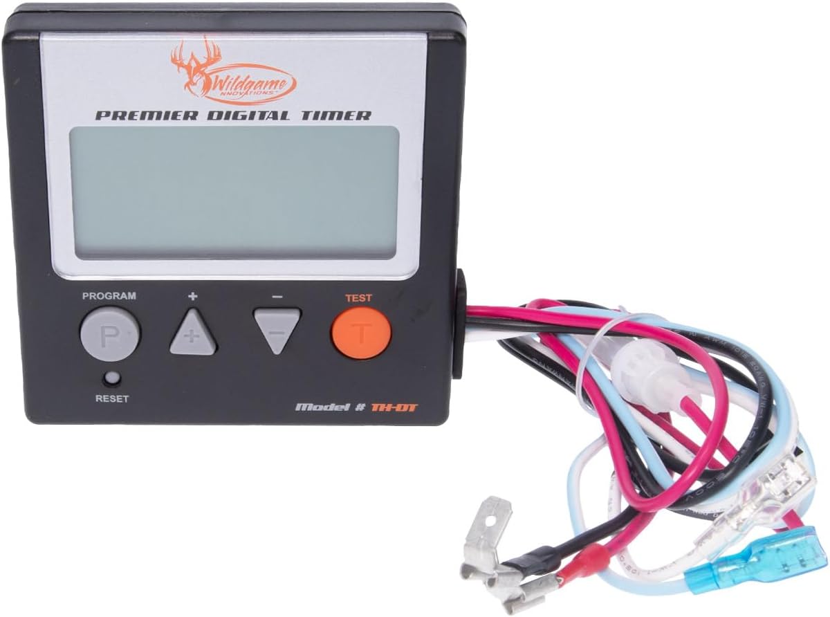 Trophy Hunter 6V Digital Feeder Kit , Weather-Resistant Durable Easy-to-Use Digital Power Control Unit for Hunting