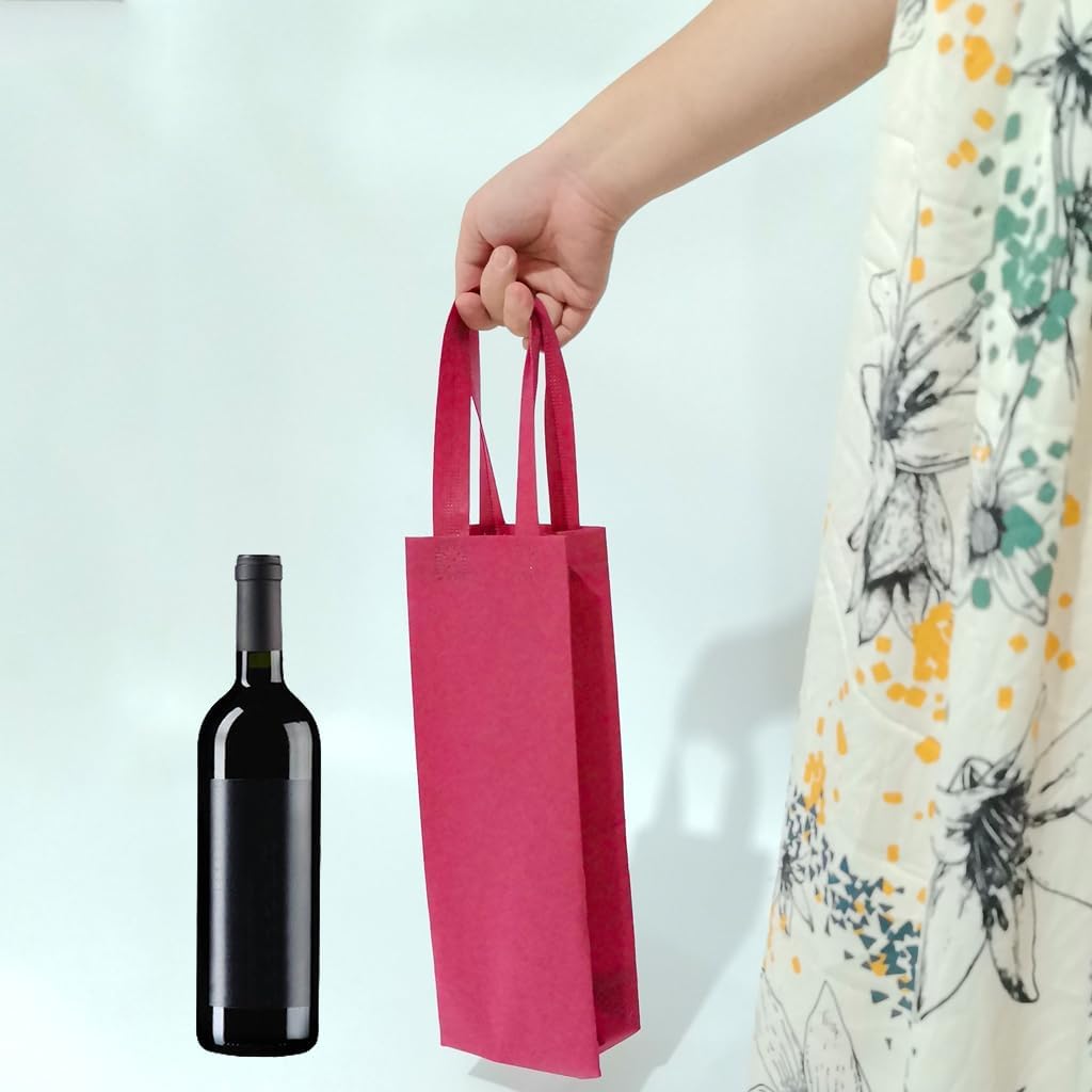 12 Pack Reusable Wine Gift Bags 14x4.8x3.2 Inch