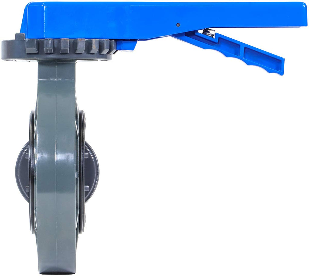RKLV3B PVC Butterfly Valve, 3"