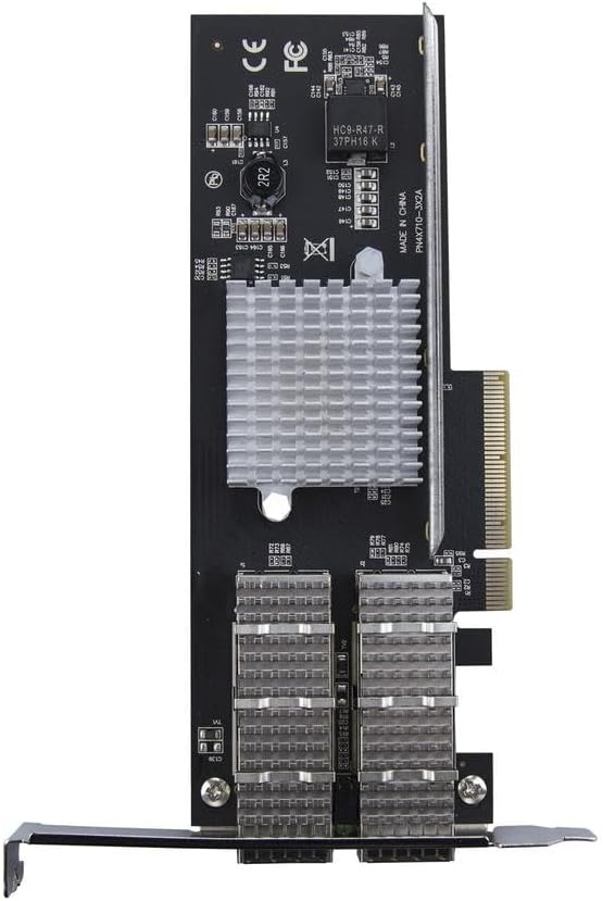 StarTech Dual Port 40G QSFP+ Network Card, 40GbE Fiber Optic LAN Card