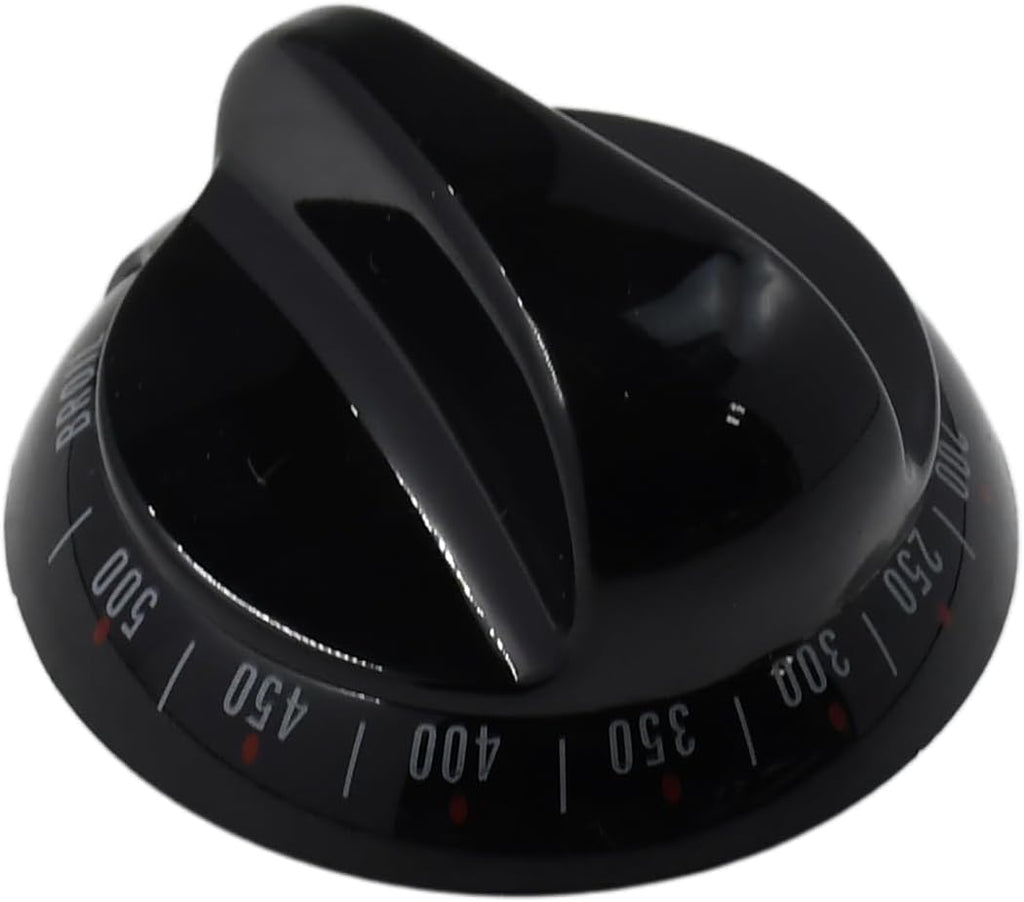 WB03K10037 Thermostat Stove Control Knob Black for GE Hotpoint Range Oven