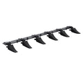 Bucket Tooth Bar, 48'', Heavy Duty Tractor Bucket 6 Teeth Bar for Loader Tractor Skidsteer, 4560 lbs Load-Bearing
