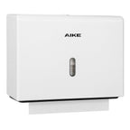 200-Sheet Multifold Paper Towel Dispenser,No-Drill Wall Mount,White