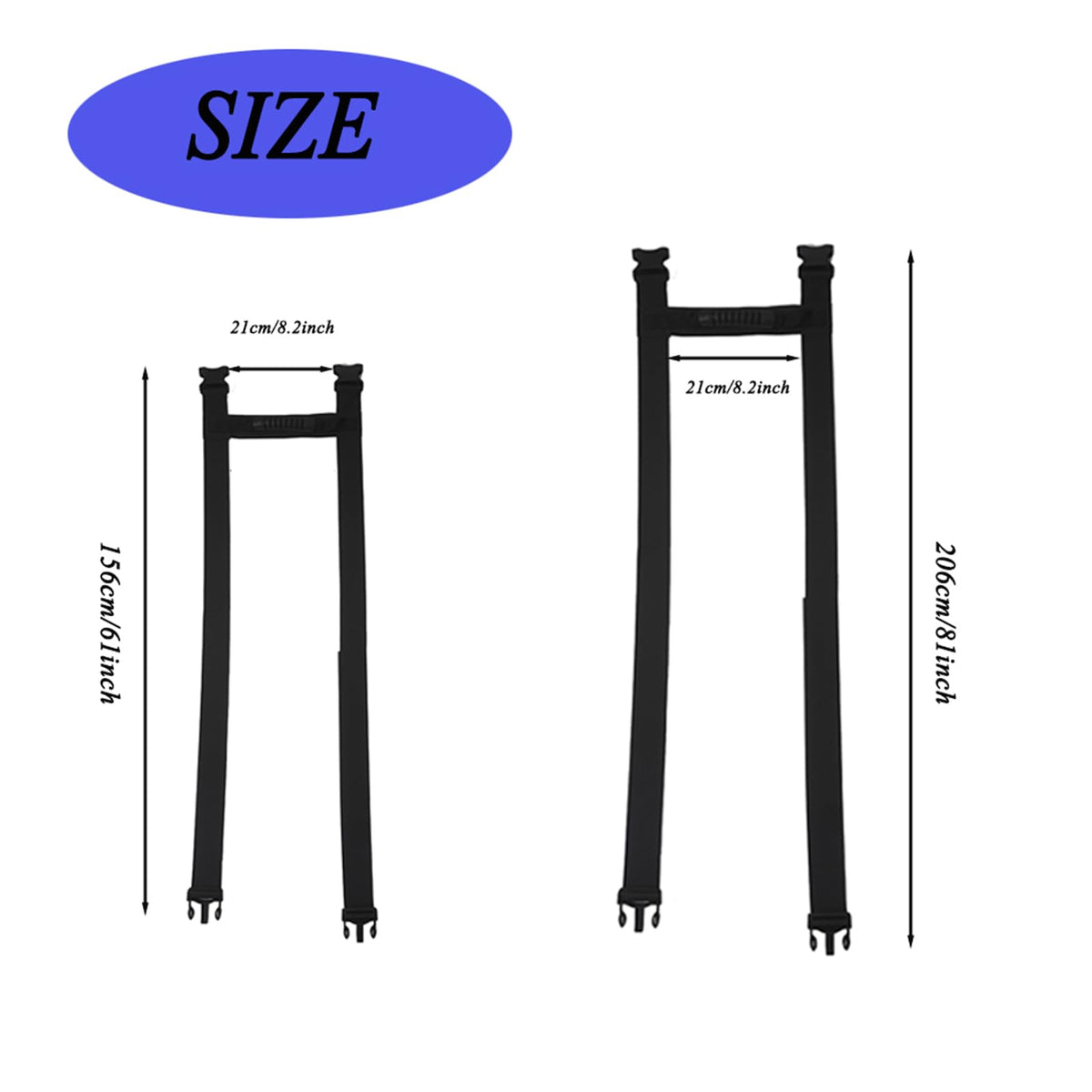 Box Carrying Strap with Handle - SnowGesh Portable Handle Securing Straps for Heavy Boxes, Moving Straps Adjustable