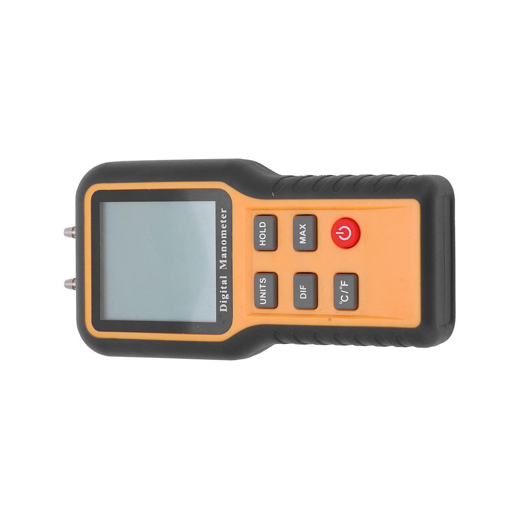 Fafeicy Digital Manometer ±2. Psi, 11 Units, Temperature Readout