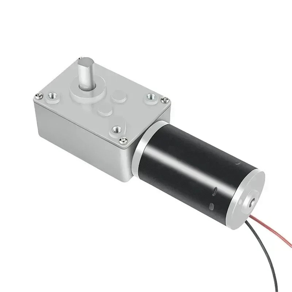 5840-31ZY DC 12V 24V Reduction Gear Motor Large Torque High Power 2-70kg 7RPM-470RPM Worm Reversed 1PCS(Only the Motor,260 RPM,12V)