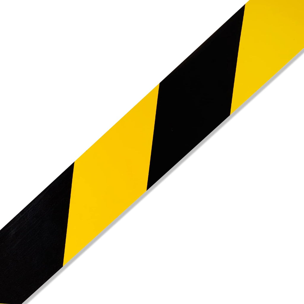 3 Pk Floor Marking Tape, 2" x 108 ft, Black and Yellow | Safety Hazard Stripe Tape