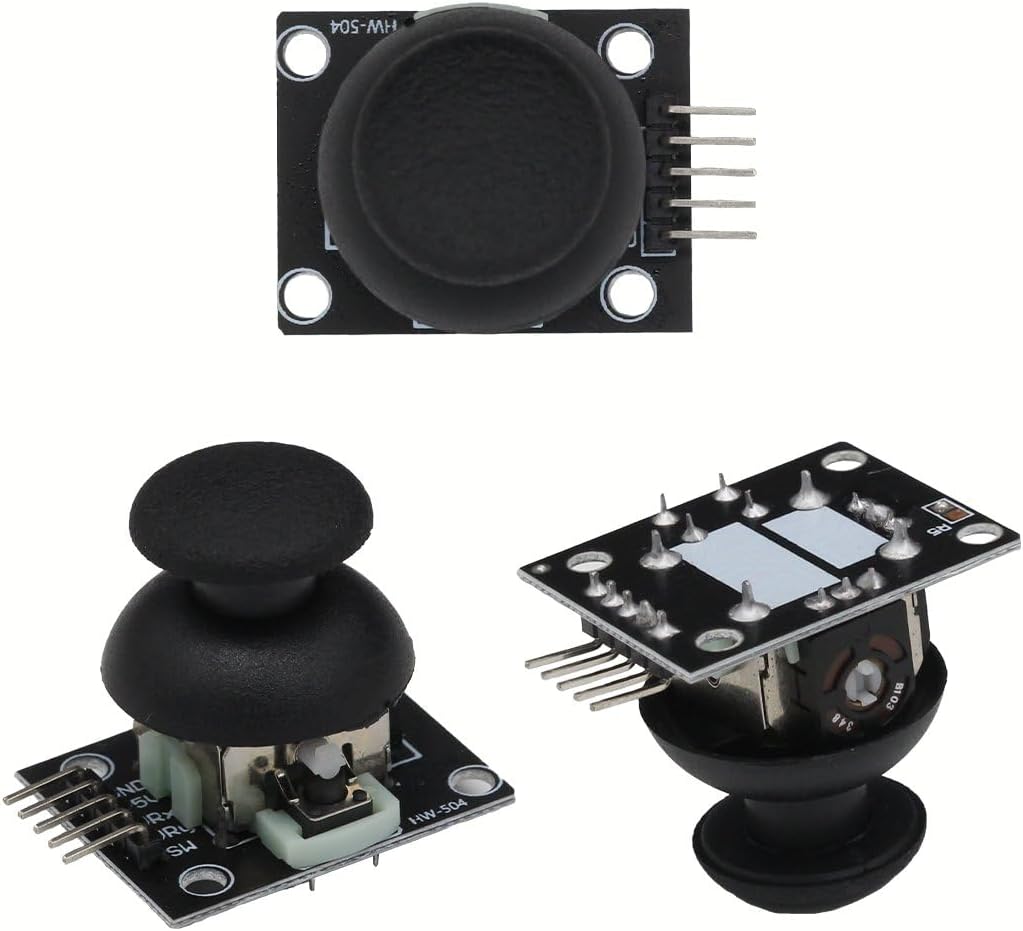 6PCS Game Joystick Control Stick Sensor KY-023 Dual-Axis Button Joystick for PS2 Arduino