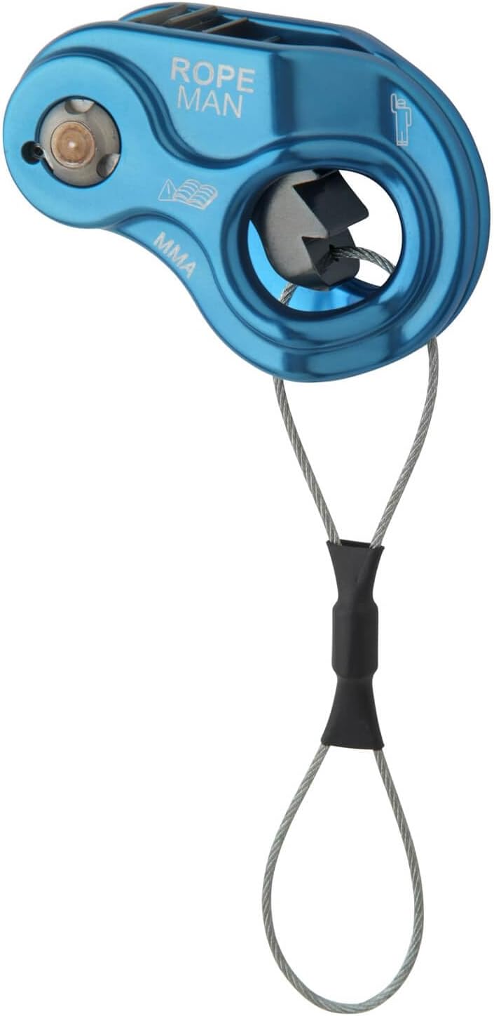 Ropeman 1 Ascender | Forged Sideplates, Strong, Lightweight Rope Clamp for Climbing, Hunting, & Rigging
