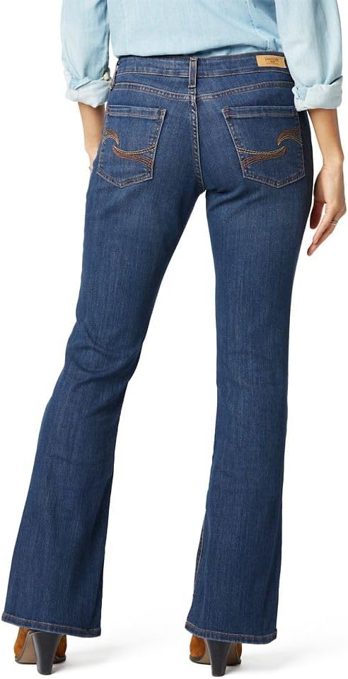 Women's Mid Rise True Boot Jeans