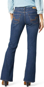 Women's Mid Rise True Boot Jeans