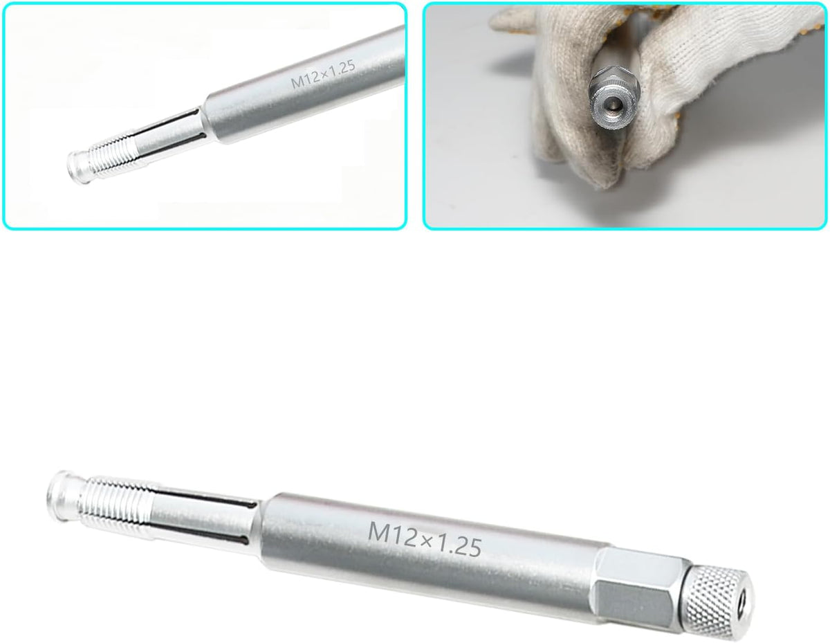 DPTOOL 12mm Back Tap Spark Plug Thread Repair Tool M12x1.25 Thread Chaser