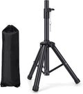 Universal Speaker Stand Mount Holder Heavy Duty Tripod/Adjustable Height from 26.8” to 35” and Compatible Insert Easy