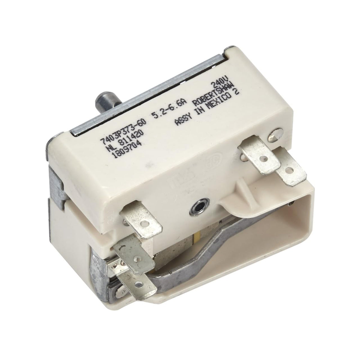 Whirlpool WP7403P238-60 OEM Electric Range Surface Burner Control Switch, White