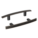 50 Pack Oil Rubbed Bronze Cabinet Pulls, Solid Zinc Alloy, 3 Inch CC