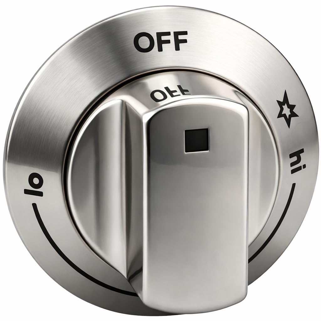318242275 Control Knob(1pcs), Compatible with Electrolux Range/Cooktop etc.