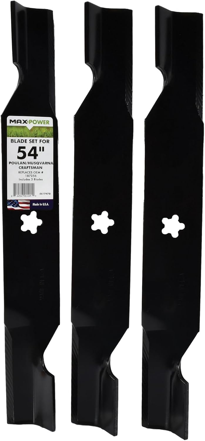 MaxPower 561747B USA MADE 3 Blade Set
