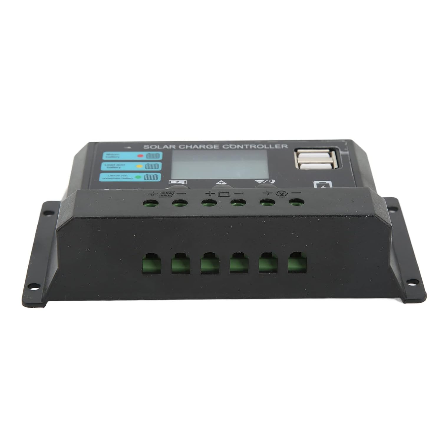 MPPT Solar Charge Controller 30A with LCD Display Photovoltaic Regulator for Off Grid Home Camping and Solar Panel