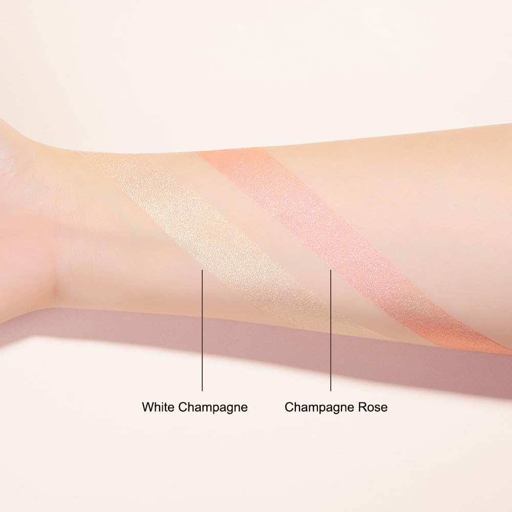 Highlighter Makeup Palette Shimmer Highlighter Powder for Face