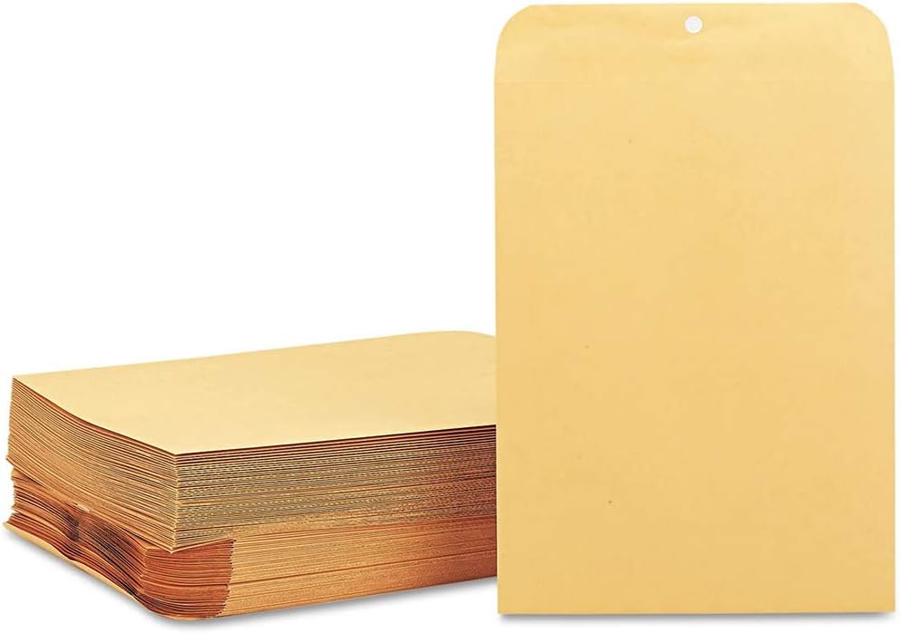 QUA37890 - Quality Park Gummed Kraft Clasp Envelopes