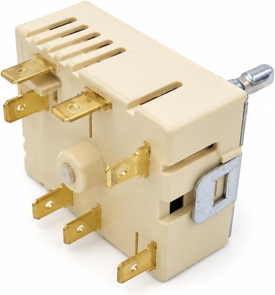 Range Dual Surface Element Switch for Samsung Electric Range NE59M4310SS NE59J7850WS NE59M4320SG NE58K9500SG NE58F9500SS Infinite Switch Replacement