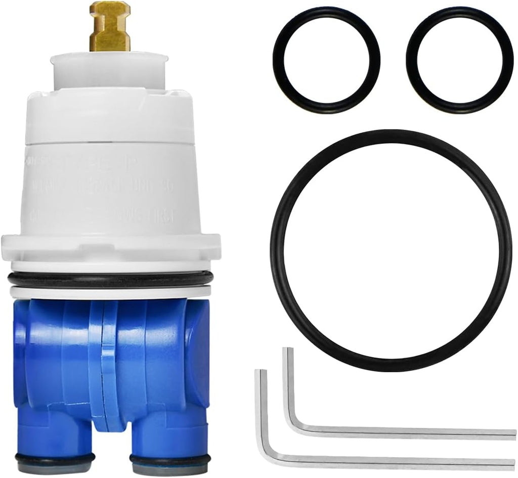 RP19804 Shower Cartridge Compatible with Delta 1300/1400 Series Single Handle Tub Bathtub Shower Faucet Replacement for Delta Monitor Cartridge Repair Plumbing Parts