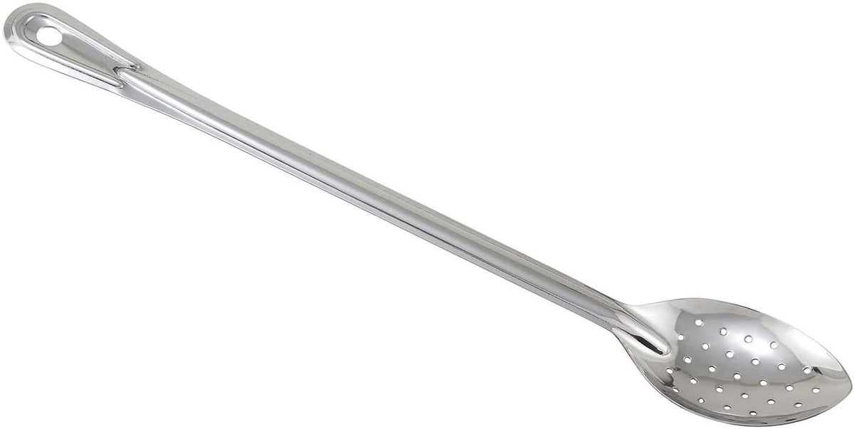 18" Stainless Steel Basting Spoon, Perforated