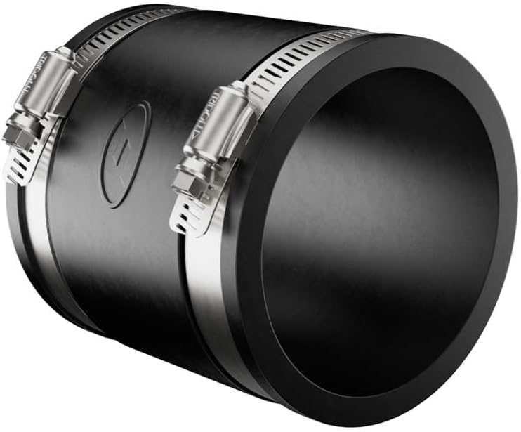 Fernco 1056-33 Flexible Pipe Coupling 3” CI/Plastic/Steel to 3” CI/Plastic/Steel