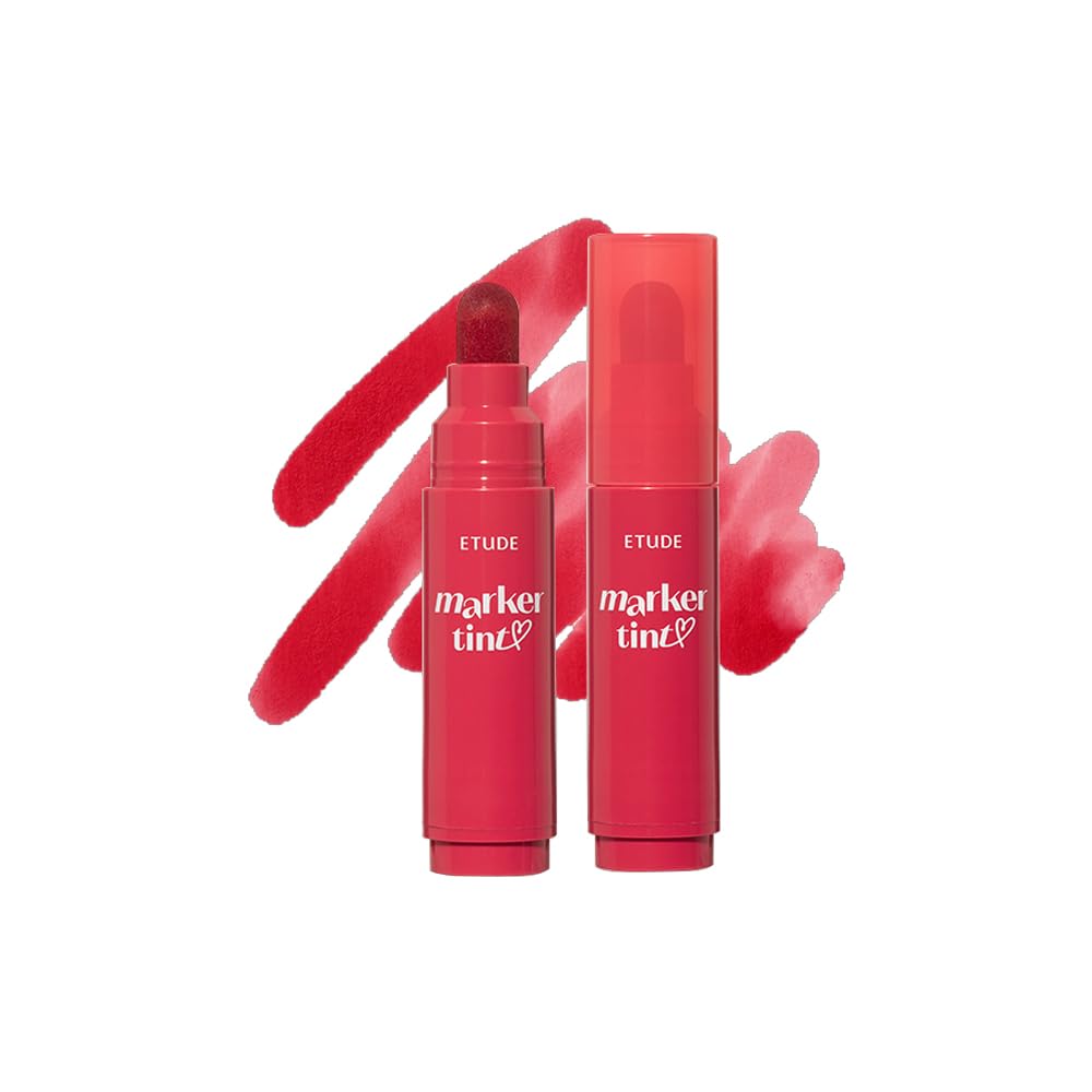 Dear Darling Marker Tint, #1 Raspberry Pop, Long-Lasting Lip Stain