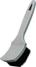 The Nifty Interior Detailing Brush for Carpet & Upholstery | Synthetic bristles and a short ergonomic handle scrub