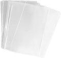 200 Pcs 5x7 Inches Clear Flat Cello/Cellophane heat seal cookie bags