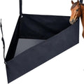 2Pack 32x15.9x10.3inch Horse Corner Hay Feeder Bag, Durable Oxford Cloth Large Capacity Hay Bag for Horse Trailer