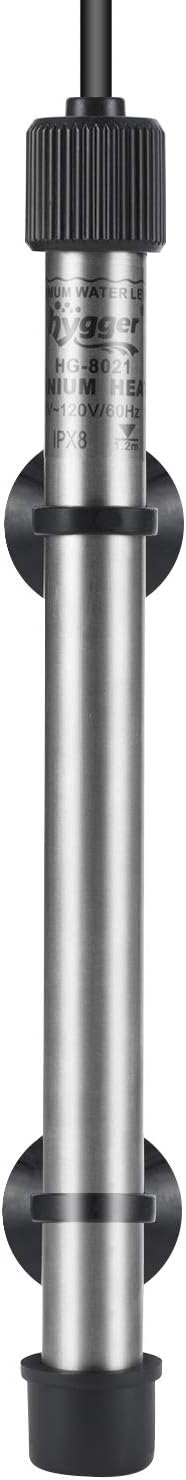 200W Titanium Aquarium Heater for Salt Water and Fresh Water, Digital Submersible Heater with External IC Thermostat