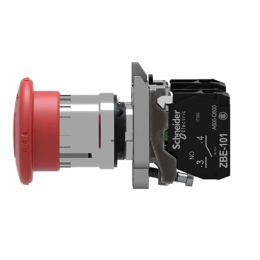 Emergency Stop Push Button, Red