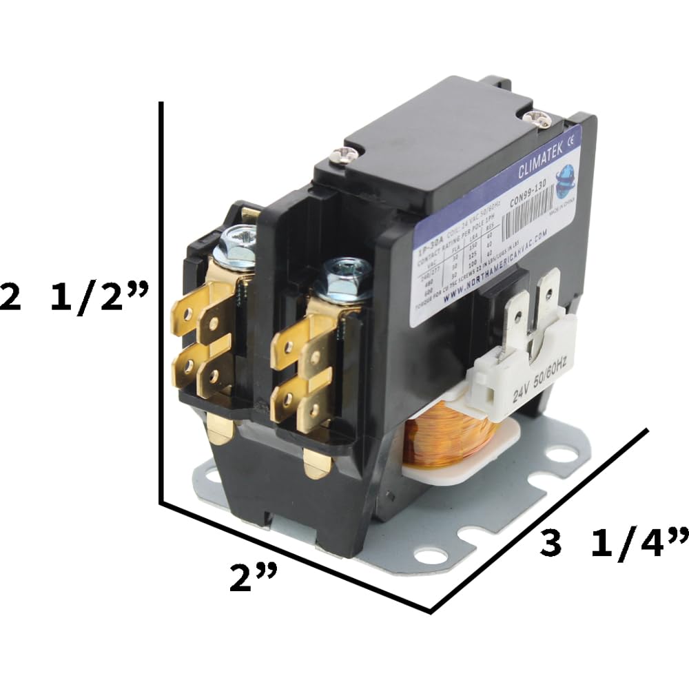 3100-15Q228 - ClimaTek Condenser Contactor Fits 3100-15Q128 3100A15Q152L